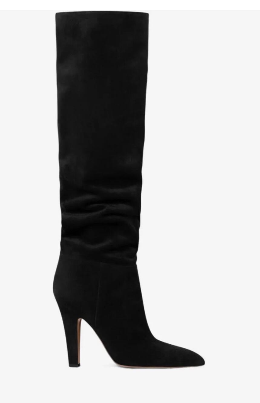 Paris Texas Elsa 100 Over the Knee Boot in Black 36.5